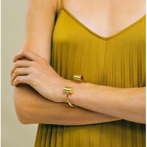 NWT Club Monaco Strappy Pleated Maxi Dress marigold - Picture 5 of 8